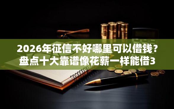 2026年征信不好哪里可以借钱？盘点十大靠谱像花薪一样能借30天的口子