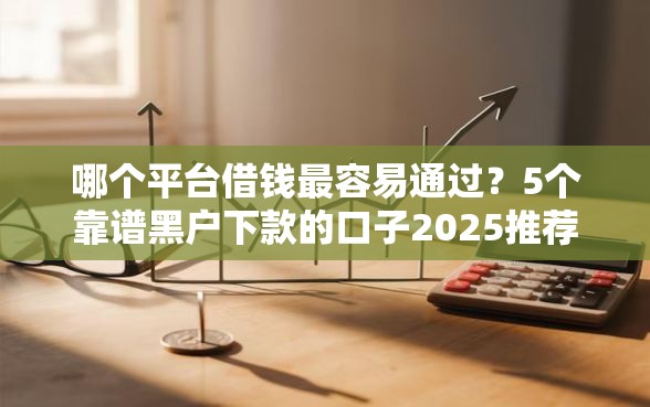 哪个平台借钱最容易通过？5个靠谱黑户下款的口子2025推荐