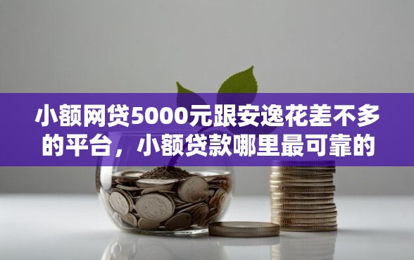小额网贷5000元跟安逸花差不多的平台，小额贷款哪里最可靠的8个平台介绍