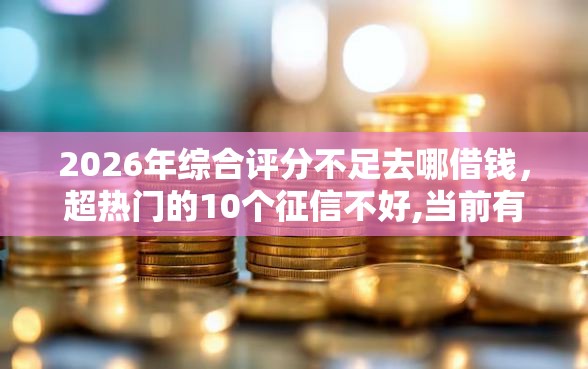 2026年综合评分不足去哪借钱,超热门的10个征信不好,当前有逾期本人急需能借钱的平台推荐 2026年综合评分不足去哪借钱,超热门的10个征信不好,当前有逾期本人急需能借钱的平台推荐