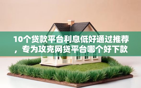 10个贷款平台利息低好通过推荐，专为攻克网贷平台哪个好下款难题