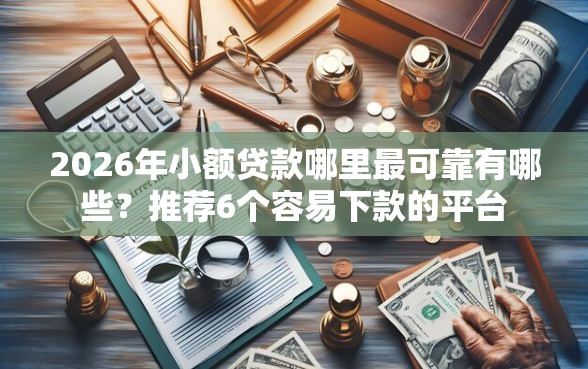 2026年小额贷款哪里最可靠有哪些？推荐6个容易下款的平台