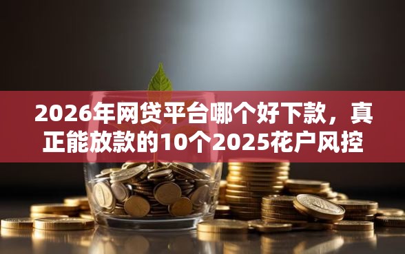 2026年网贷平台哪个好下款，真正能放款的10个2025花户风控必过的口子论坛推荐