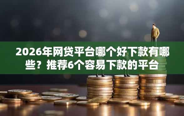2026年网贷平台哪个好下款有哪些？推荐6个容易下款的平台