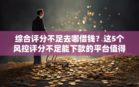 综合评分不足去哪借钱？这5个风控评分不足能下款的平台值得一试