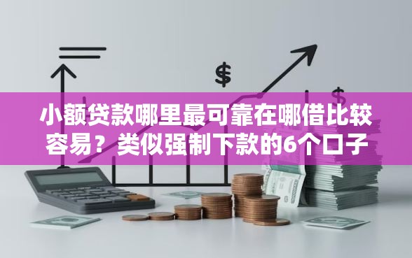 小额贷款哪里最可靠在哪借比较容易？类似强制下款的6个口子参考