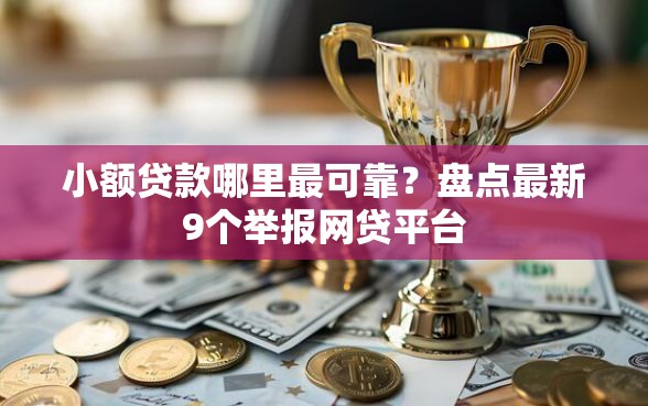 小额贷款哪里最可靠？盘点最新9个举报网贷平台