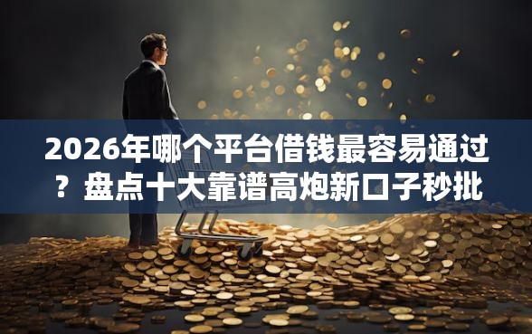 2026年哪个平台借钱最容易通过？盘点十大靠谱高炮新口子秒批秒下款不上征信不用还的