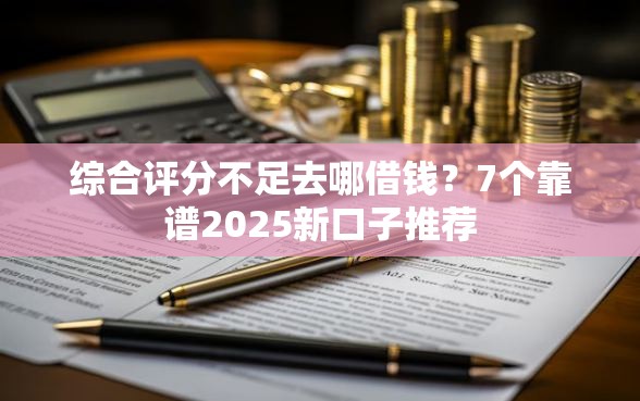 综合评分不足去哪借钱？7个靠谱2025新口子推荐