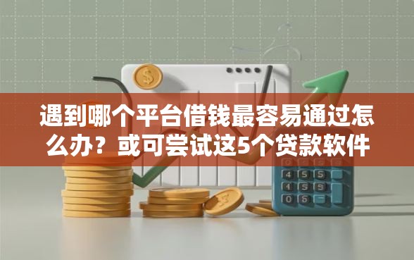 遇到哪个平台借钱最容易通过怎么办？或可尝试这5个贷款软件容易通过