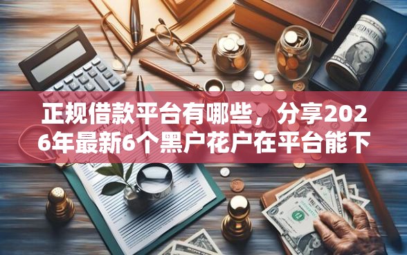 正规借款平台有哪些，分享2026年最新6个黑户花户在平台能下款