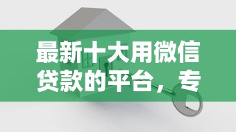 最新十大用微信贷款的平台，专治不看征信的贷款平台