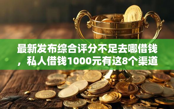 最新发布综合评分不足去哪借钱，私人借钱1000元有这8个渠道