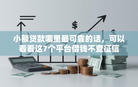 小额贷款哪里最可靠的话，可以看看这7个平台借钱不查征信