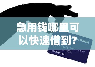 急用钱哪里可以快速借到？网友亲测8个贷款平台怎么投诉盘点