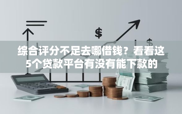 综合评分不足去哪借钱？看看这5个贷款平台有没有能下款的