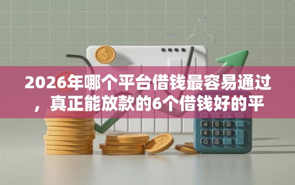 2026年哪个平台借钱最容易通过，真正能放款的6个借钱好的平台推荐