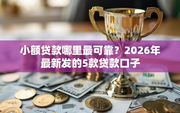 小额贷款哪里最可靠？2026年最新发的5款贷款口子