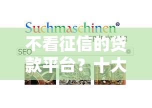 不看征信的贷款平台？十大十八岁贷款秒过平台推荐
