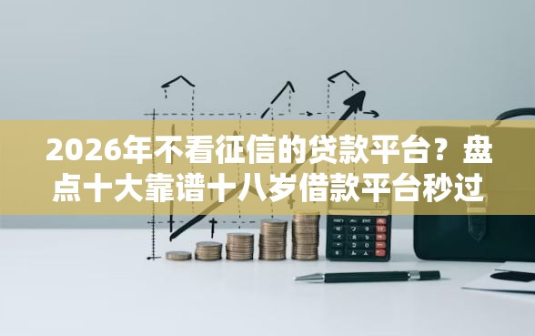 2026年不看征信的贷款平台？盘点十大靠谱十八岁借款平台秒过的软件