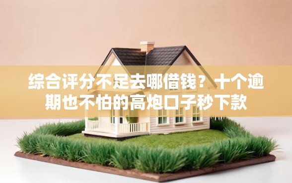 综合评分不足去哪借钱?十个逾期也不怕的高炮口子秒下款 综合评分不足去哪借钱?十个逾期也不怕的高炮口子秒下款