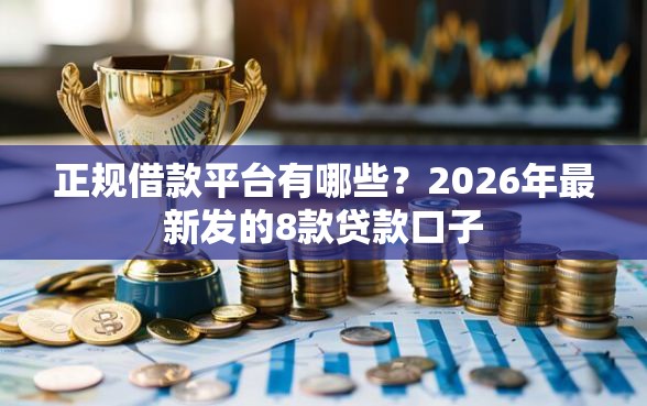 正规借款平台有哪些？2026年最新发的8款贷款口子