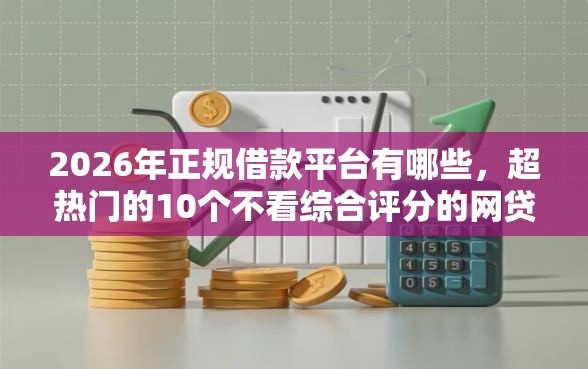 2026年正规借款平台有哪些，超热门的10个不看综合评分的网贷百分百下款口子推荐
