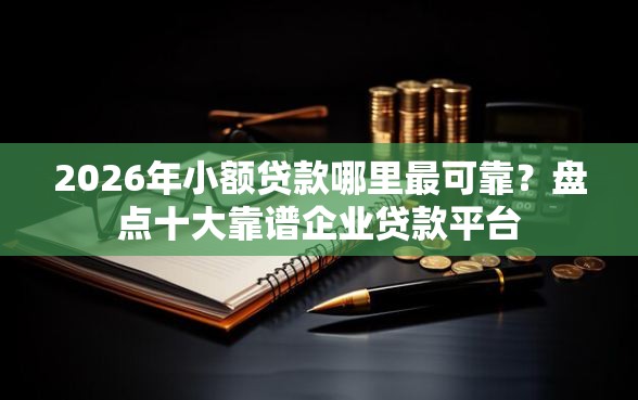 2026年小额贷款哪里最可靠？盘点十大靠谱企业贷款平台