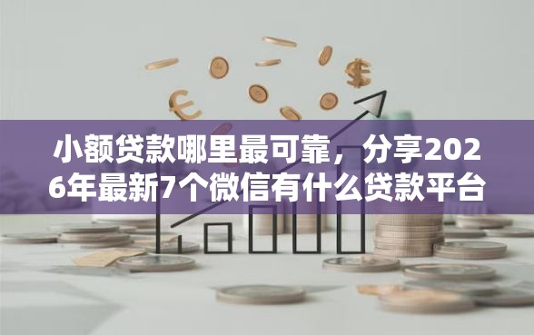 小额贷款哪里最可靠，分享2026年最新7个微信有什么贷款平台