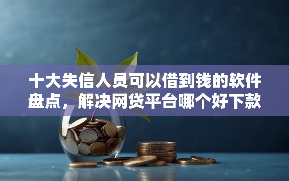 十大失信人员可以借到钱的软件盘点，解决网贷平台哪个好下款的问题